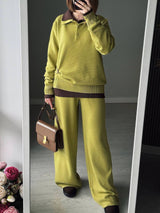Green Pants Set