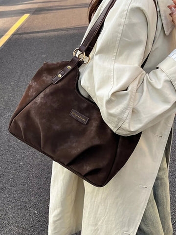 Vintage Suede Handbag