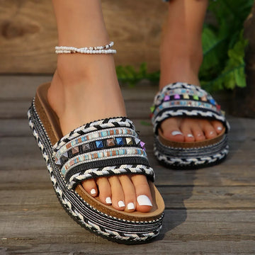 Open Toe Platform Sandals