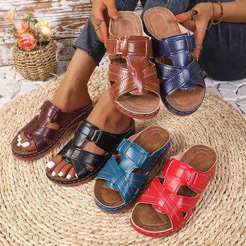 Open Toe Flats Sandals
