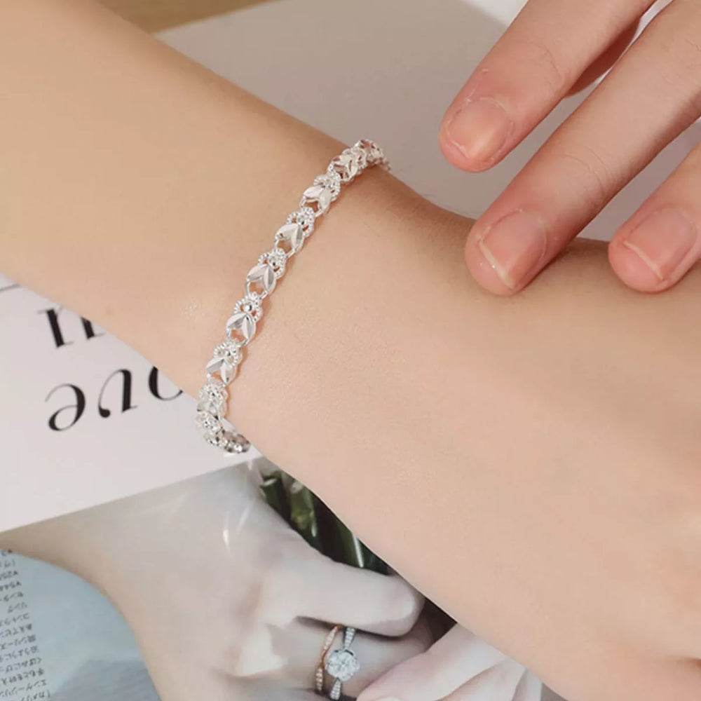 925 Sterling Silver Chain Bracelet