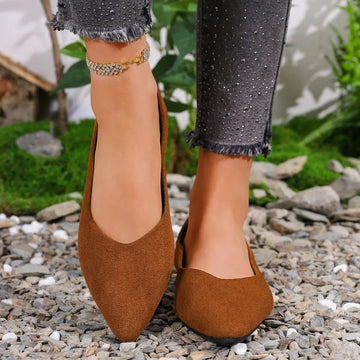 Pointed Toe Slip Ons