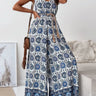 Blue And White Feathers