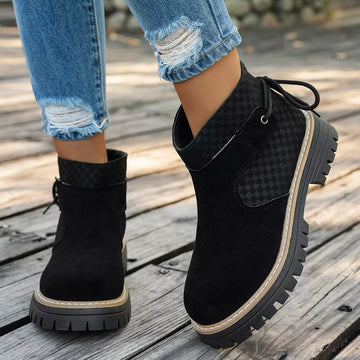 Block Heel Ankle Boots
