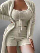 Beige White