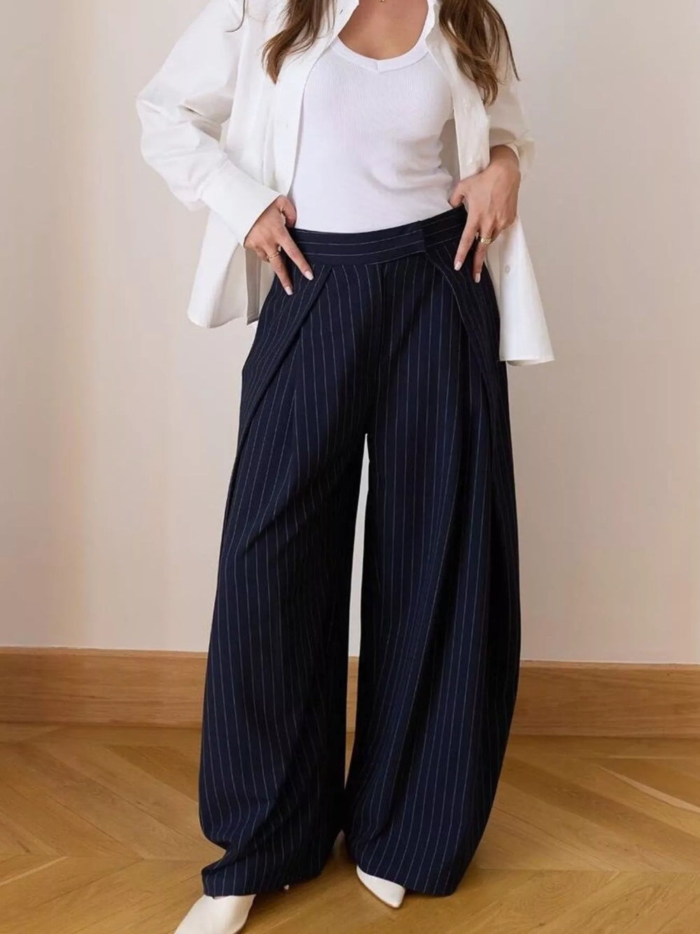High Waisted Wide Leg Pants