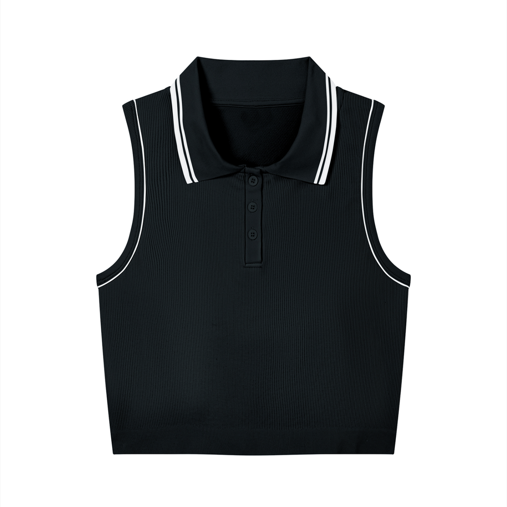 Serein Queen Women's Polo Yoga Tank Top
