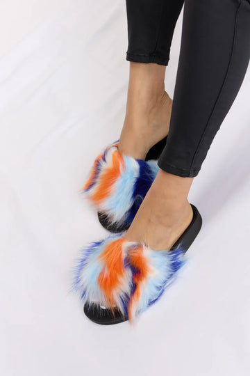 Forever Link Plush Open Toe Sandals