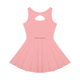 Serein Queen women's open-back performance tennis dress, additional back view