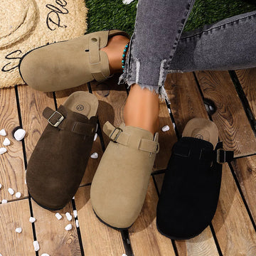 Round Toe Slip-Ons