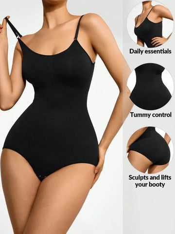 Basic Bae Scoop-Neck Shaping Bodysuit