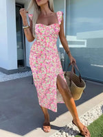 Pink Floral Print
