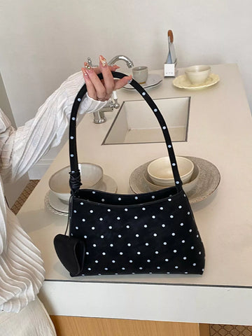 Polka Dot Shoulder Bag