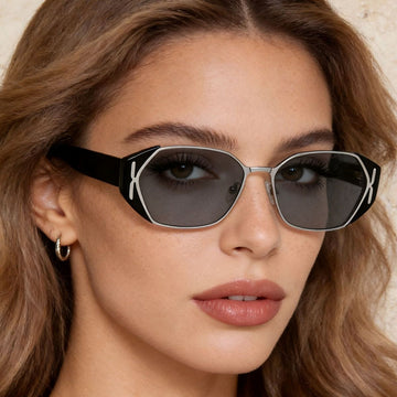 UV Protection Geometric Sunglasses