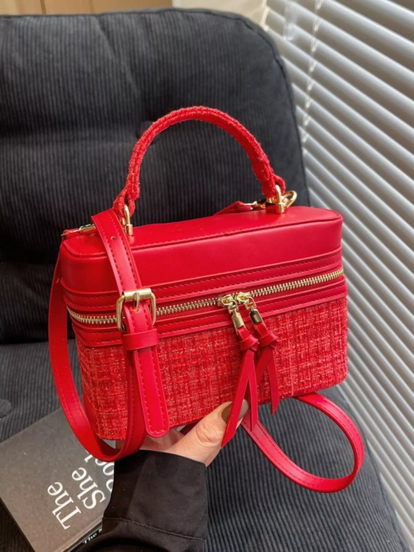 Boxy Top Handle Crossbody Bag selected from Bag Muse for Carry the Moment: Bags That Finish the Story