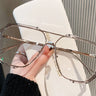 Transparent Gray Frame Flat