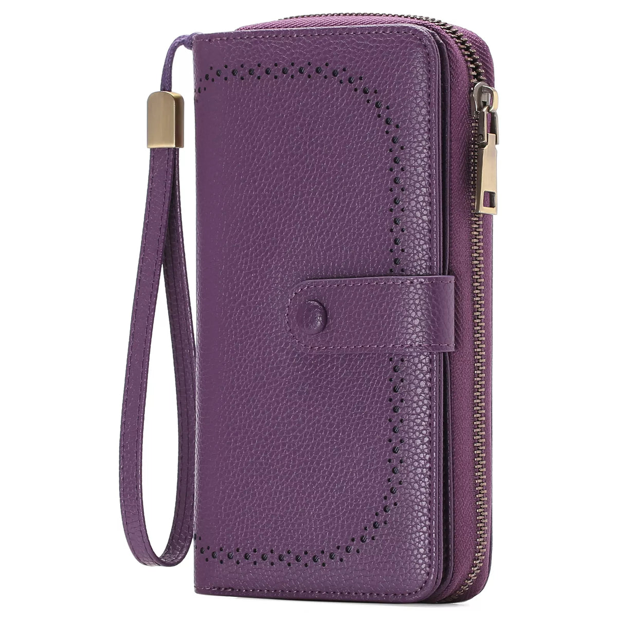Leather Long Wallet