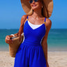 Sapphire Blue + White